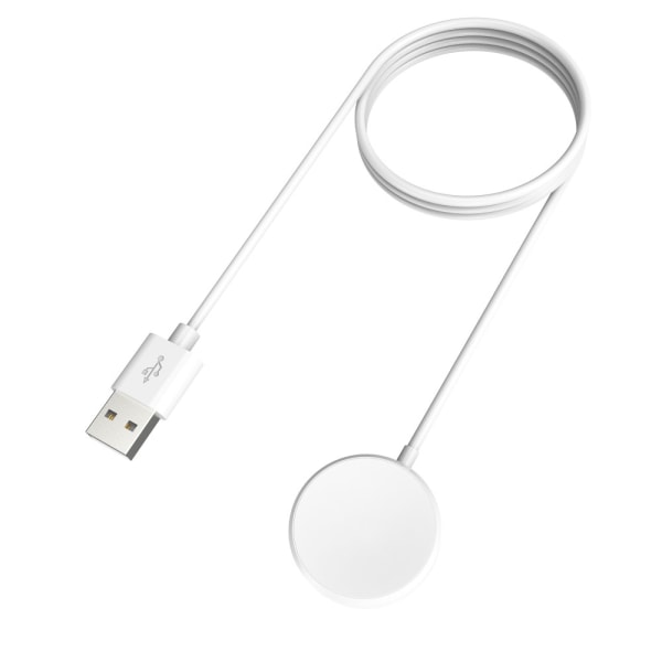 Oplader til Samsung Galaxy Watch 6 5 4 Classic 3 Active White