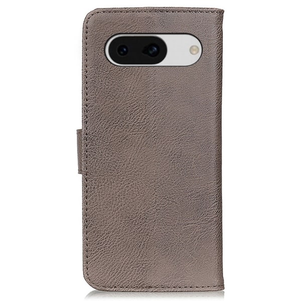 KHAZNEH Lommebok Stativ Etui For Google Pixel 8a Khaki