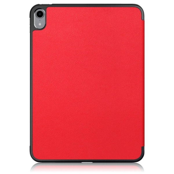 Apple iPad 10.9 2022 Slim fit tri-fold fodral - Röd Röd