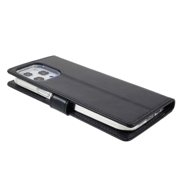 MERCURY GOOSPERY Blue Moon Wallet Case iPhone 13 Pro Max Sort Black