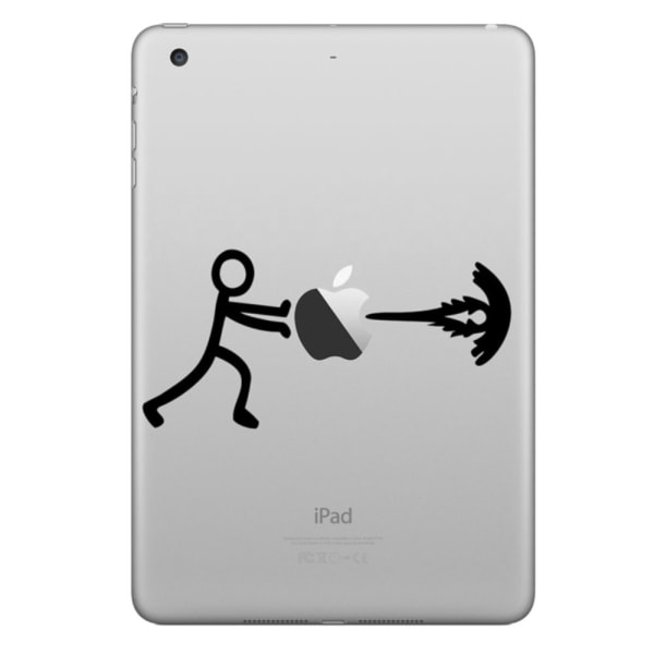 HAT PRINCE Stylish Chic PVC Decal Sticker for iPad - Qigong Man