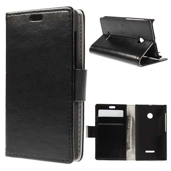 Microsoft Lumia 532 Plånboksfodral / fodral Black