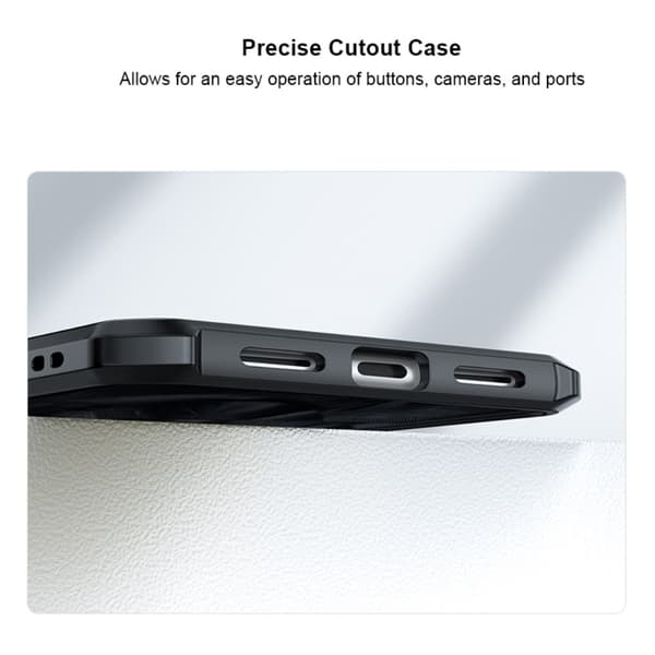 XUNDD Bakdeksel for Pixel 8 Akryl+TPU Telefonveske Black