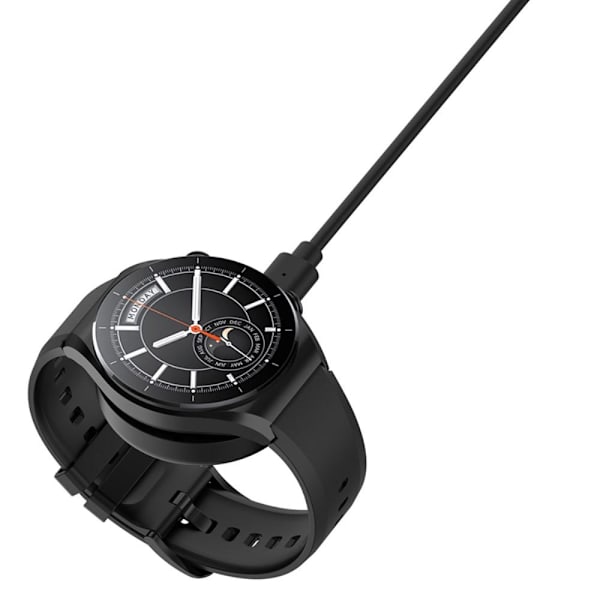 Xiaomi Watch S1 magnetisk trådløs oplader Smart Watch bærbar opladningsstation Black