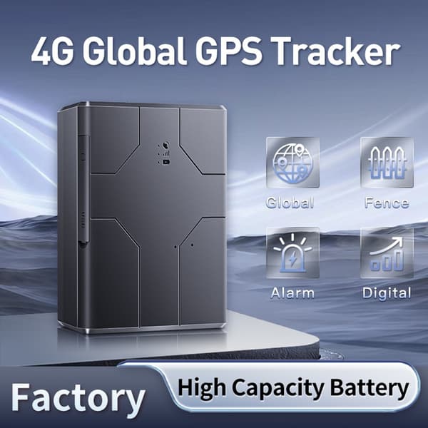 Q16 GPS Tracker Magneettinen varkaudenesto 4G Locator Multi Alerts Tracking Device Black