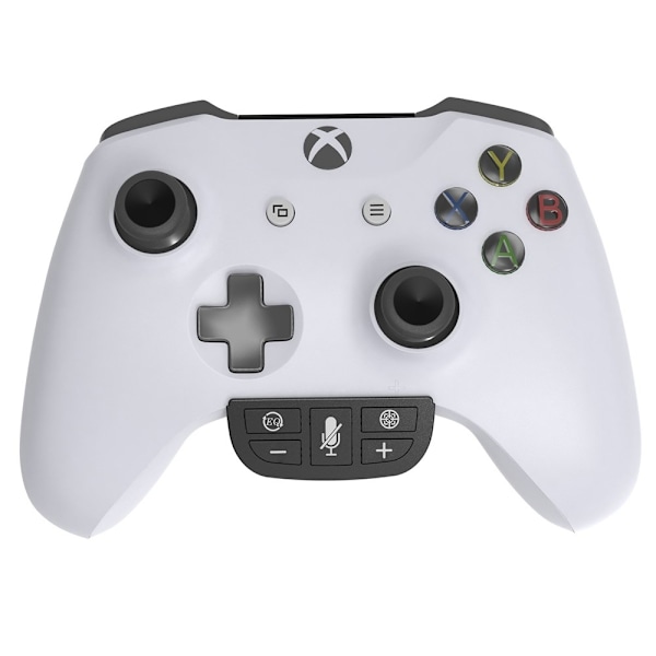 HS-XO221 för Xbox One Controller Audio Enhancer 3,5 mm Stereo Headset Adapter Svart