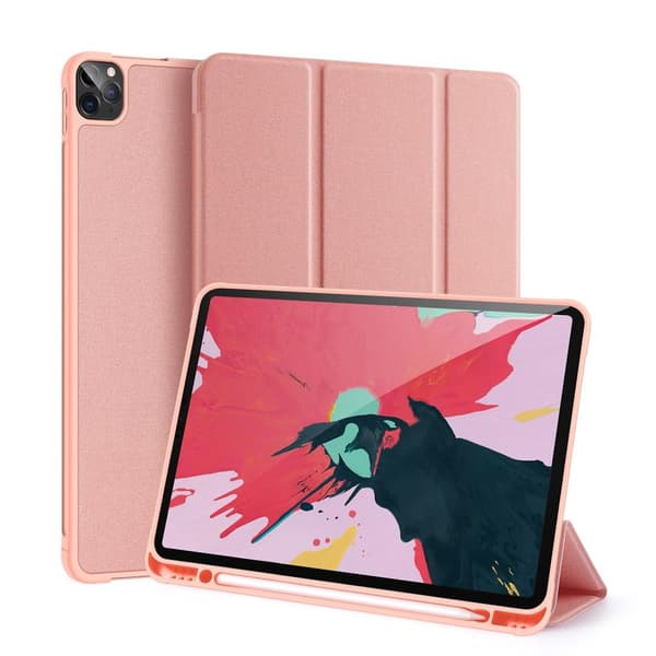 DUX DUCIS Domo iPad Pro 11 (2020)/(2018) Deksel Trefoldelig - Rosa Pink