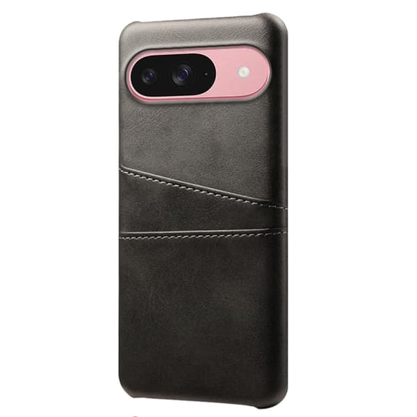 Telefoncover til Google Pixel 10 / 10 Pro med dobbelte kortlommer Black