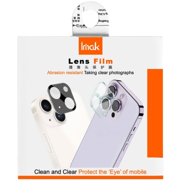 IMAK For Samsung Galaxy S24 Ultra kamera linsebeskytter hærdet g Black