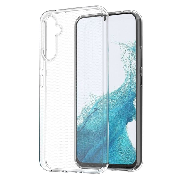 För Samsung Galaxy A34 5G Soft Slim TPU Fodral Skal Transparent Transparent