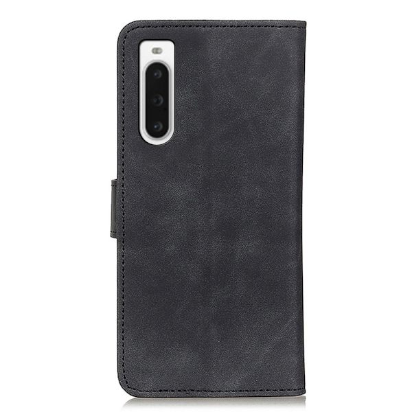 KHAZNEH Retro lompakko Sony Xperia 10 V Black