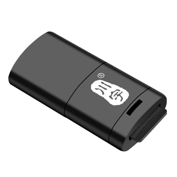 KAWAU Adapter USB 2.0 60MB/s TF-kortläsare Minneskortläsare Kortläsare Svart