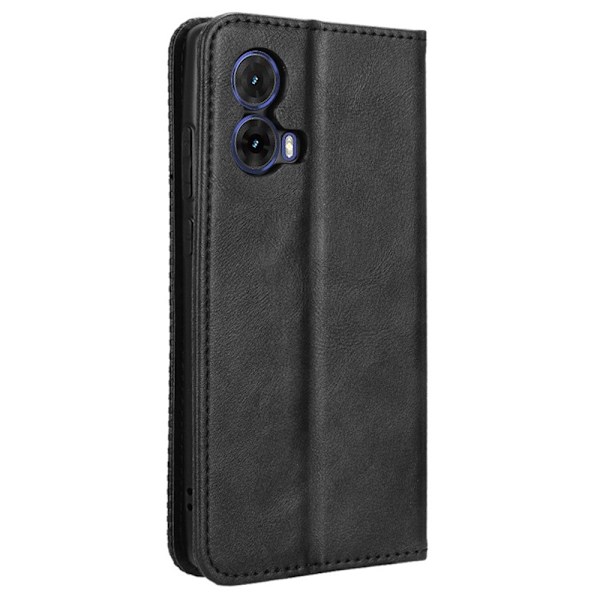 Til Motorola Moto G85 Case Wallet Case Shell Black