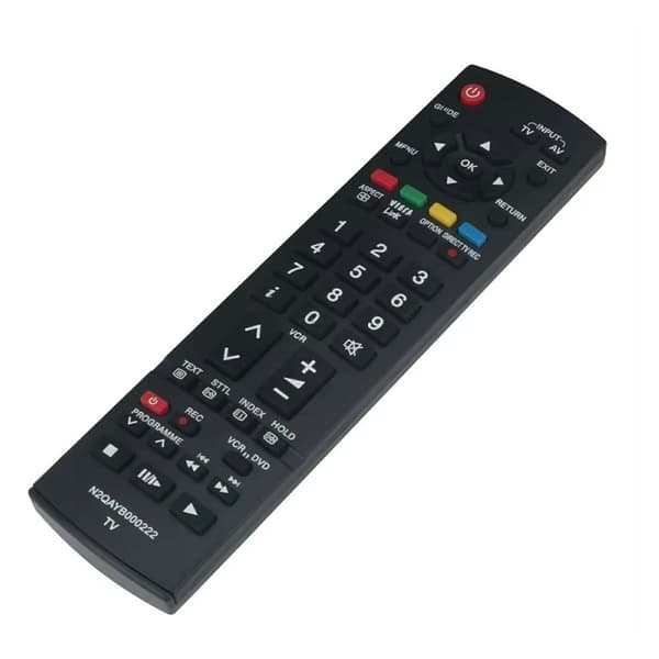 Fjärrkontroll Ersättning för N2QAYB000222 För Panasonic TV Svart