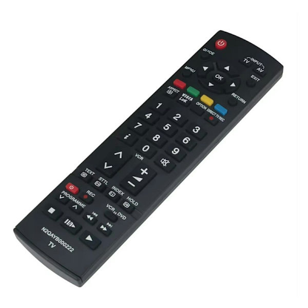 Fjernkontrollerstatning for N2QAYB000222 For Panasonic TV Black