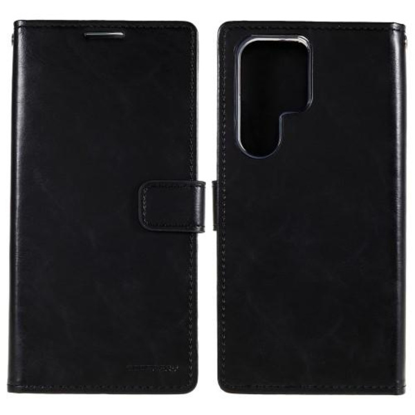 MERCURY GOOSPERY Blå Måne Etui Samsung Galaxy S23 Ultra - Sort Black