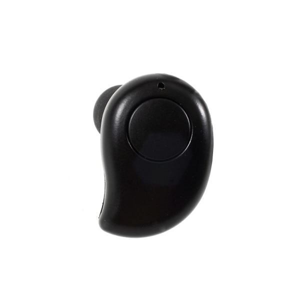 Mini Single Bluetooth øretelefon Stereo Trådløst Headset til Sam Black