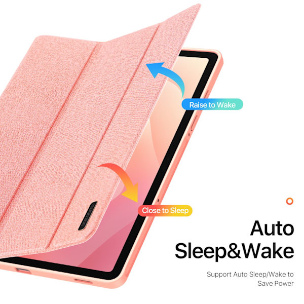 DUX DUCIS Tri-fold Stand Samsung Galaxy Tab S11 Pink