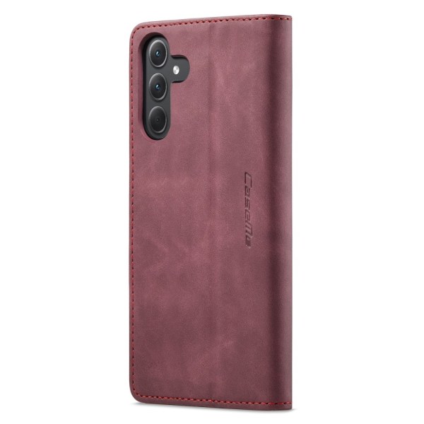 CASEME Retro Pung Taske til Samsung Galaxy A35 Red