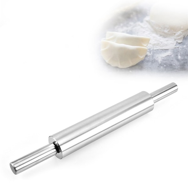 Kagerulle i rustfrit stål Non-stick Konditor dej Bage køkken - 38.3 cm Silver