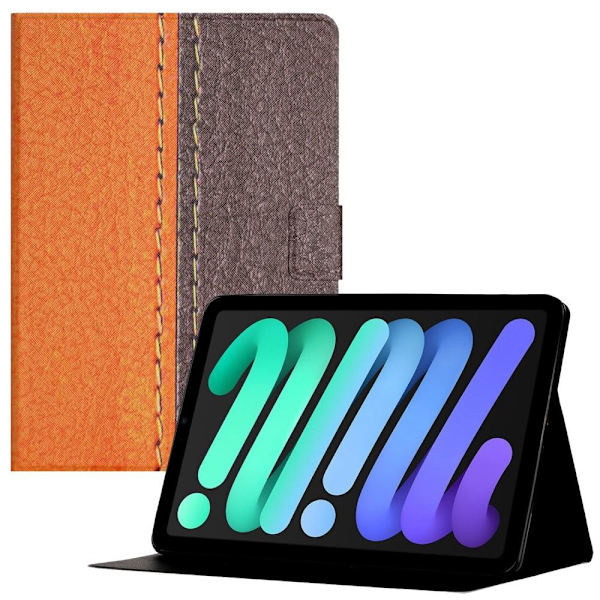Tablettdeksel med stativ for iPad 10.9 (2022) Gen 10 - Oransje Orange