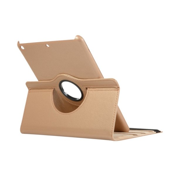 360 Rotation fodral Apple iPad 10.2 2021/2020/2019 - Guld Guld