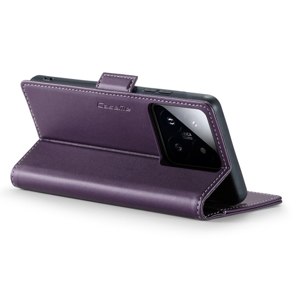 CASEME Retro Pung Taske til Xiaomi 14 Purple