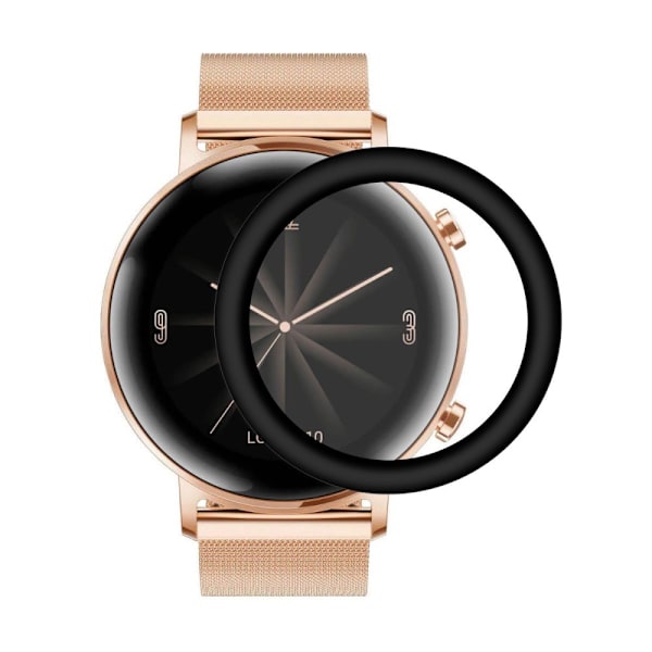 Huawei Watch GT2 42mm HAT PRINCE 3D PC Edge + PMMA hærdet glas Transparent