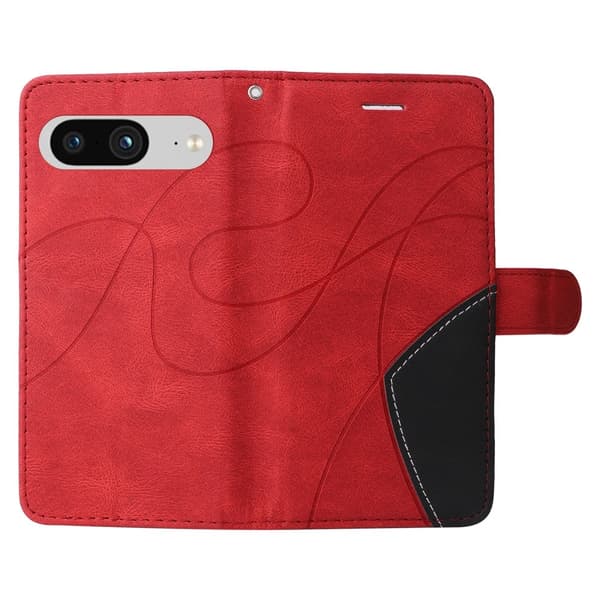 Google Pixel 8 KT Series - 1 Kahden Värin Kotelo Remmillä Red