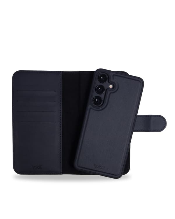 HOLDIT Magnetisk Lommebokveske til Samsung Galaxy S25 Black