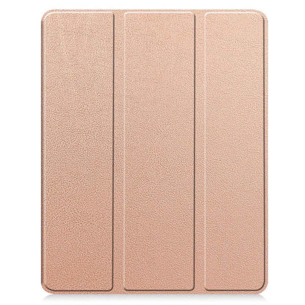 Till iPad Air 13 (2024) Slim fit tri-fold fodral Pennfack - RoseGold Rosa guld