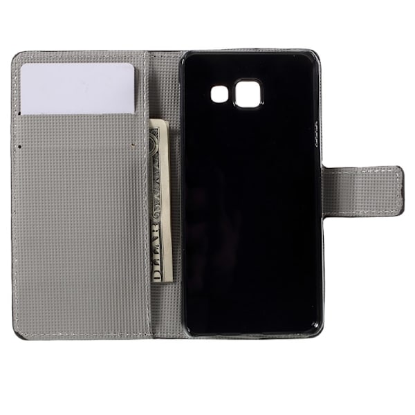 Samsung Galaxy A3 (2016) Lommebok-deksel - Retro britisk flagg Black
