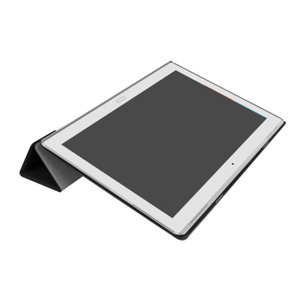 Lenovo Tab 4 10 Plus -tablettikotelo Kolminkertainen jalusta Kov Black