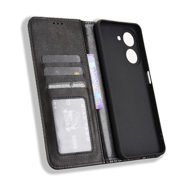 Til Xiaomi Redmi A5 4G Lommebok-deksel Eksklusiv Black
