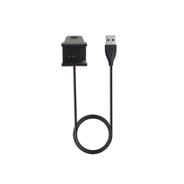 30 cm vara- USB -latauskaapeli Fitbit Alta -laitteelle - musta Black