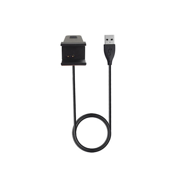 30cm korvaava USB-latauskaapeli Fitbit Alta - musta Black