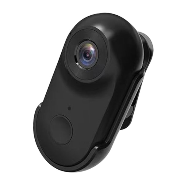 Kamera Audio Klipp-på Videoopptaker Kroppsmontert Cam WiFi Sport Black