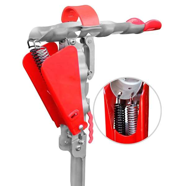 Automatisk fjederstangsholder Fiskestang foldebeslag Fishing Red