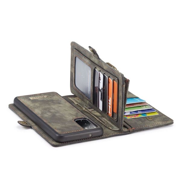 Samsung Galaxy S20 FE CASEME Aftagelig 2-i-1 etui Grey