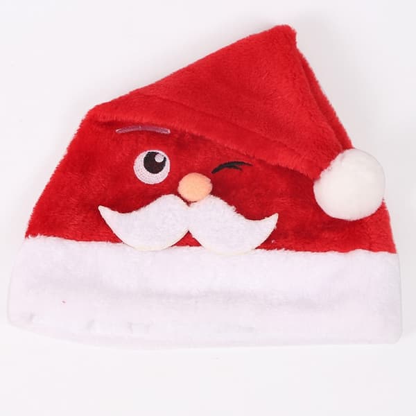 Tomteluva Julhatt Jultomte Julfest Klä upp - Blinkande Tomte Röd
