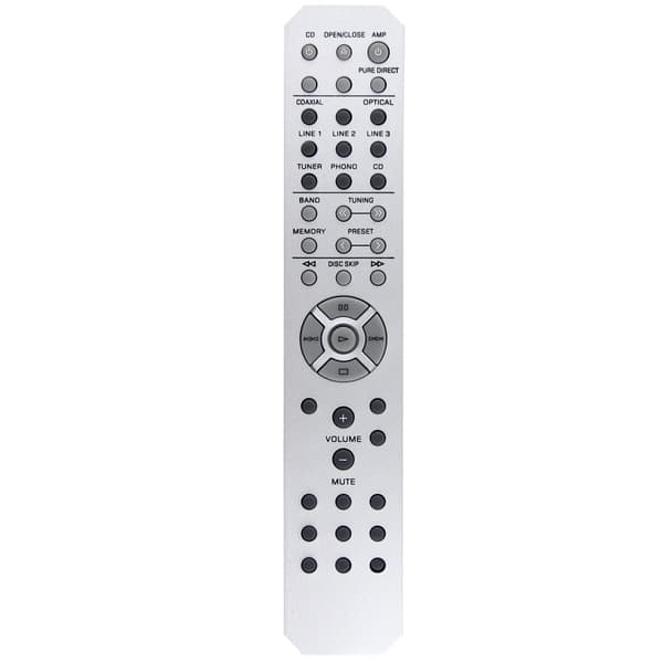 Fjärrkontroll Ersättning för RAS13 För Yamaha Sound Receiver grå