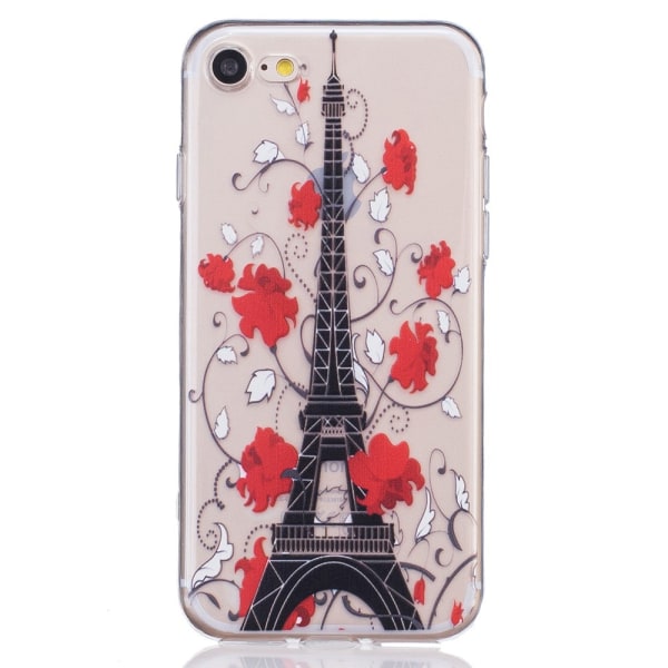 iPhone 7 / iPhone 8 TPU Skal - Eiffel Tower