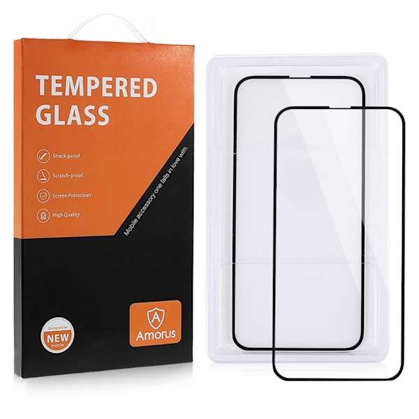 AMORUS For OnePlus 13R Skærmbeskytter Glas 2stk Transparent