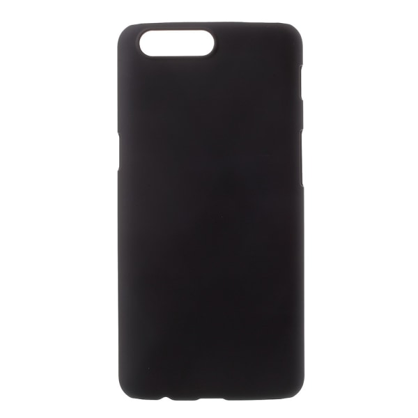 OnePlus 5 Skal Plastskal Rubberized - Svart Black