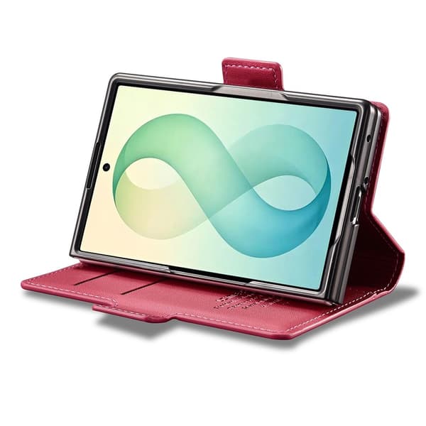 LC.IMEEKE Telefonlommebokdeksel med støtte til Samsung Galaxy Z Fold8 Red