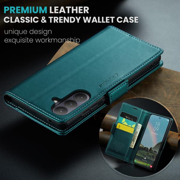 Samsung Galaxy A57 5G CASEME puhelinkotelo Green
