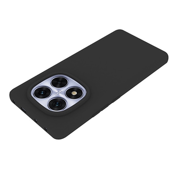 Til Xiaomi Redmi Note 14 Pro 5G Case TPU Cover Bagside - Sort Black