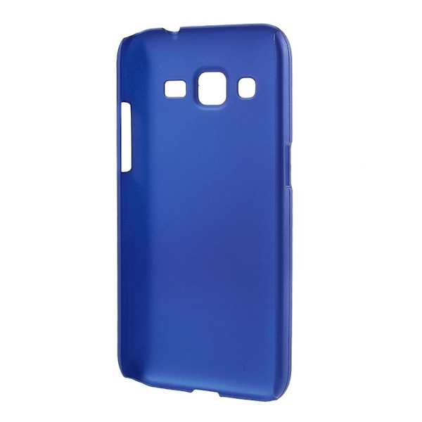 Samsung Galaxy Core Prime SM - G360 Rubberized Plastcover Blå Transparent