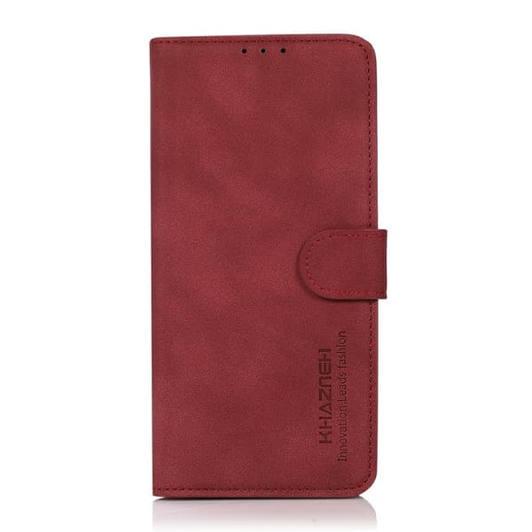 KHAZNEH Till Xiaomi 17T Pro Plånboksfodral Röd