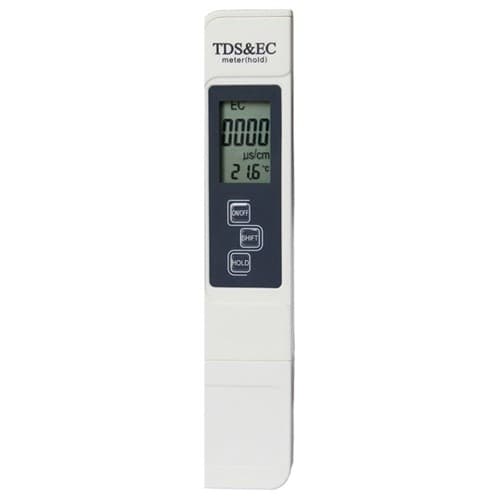 3 - i - 1 Digital detektor test för vattenkvalitet LCD TDS EC TEMP testpenna Vit